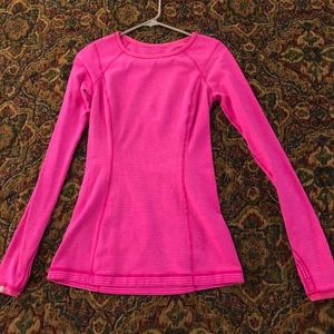 Thick Hot-Pink Lulu Longsleeve
